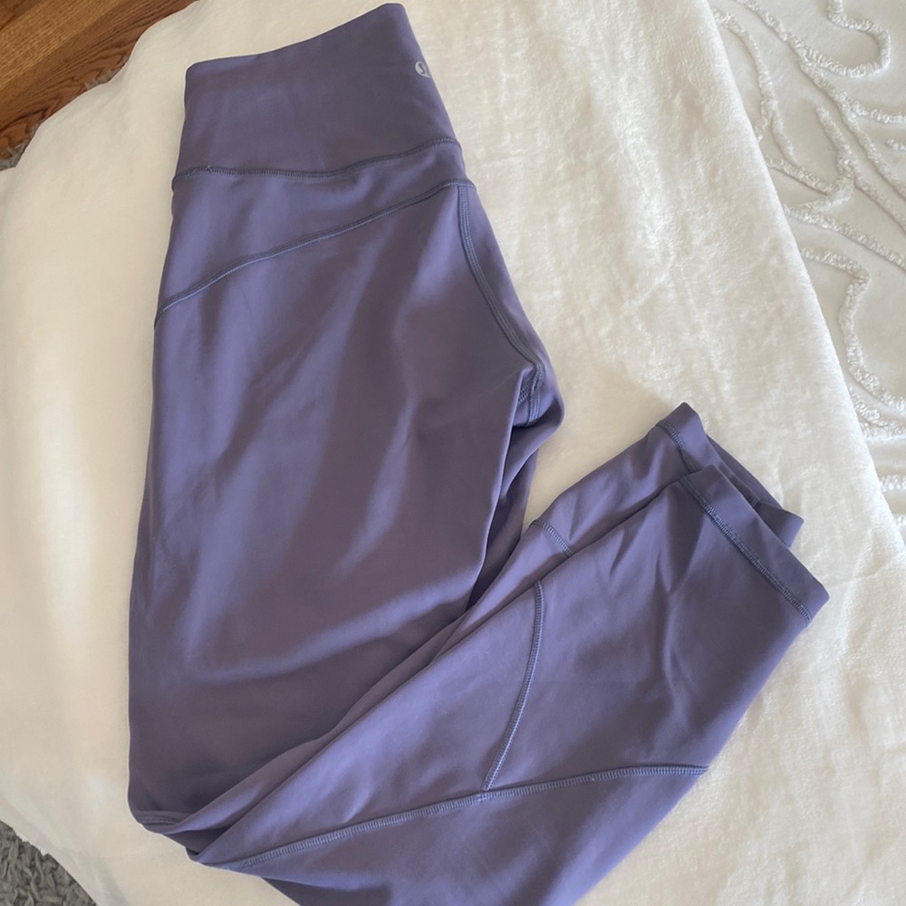 Purple lulu leggings size 6